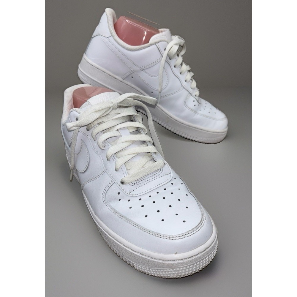 Nike Air Force 1 '07 DD8959-100 Women's 8 White Leather Active Walking Lace up